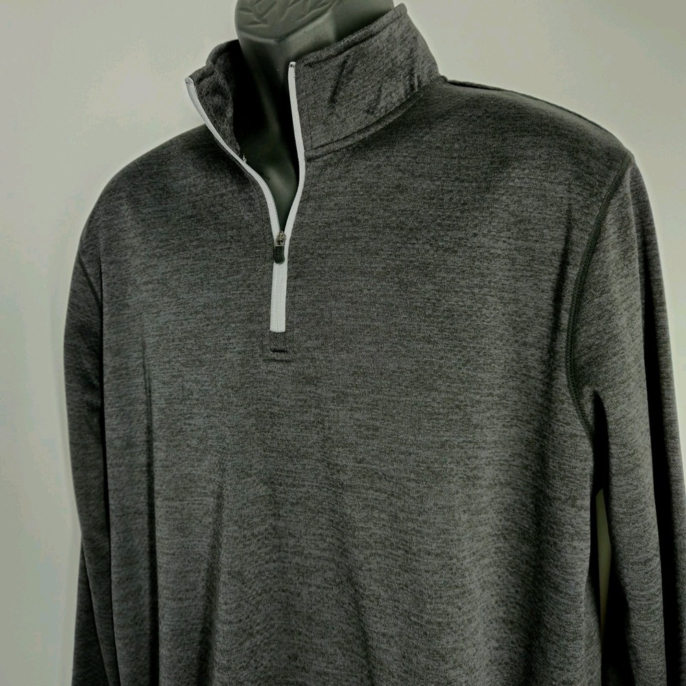 Head Golf 1/4 Zip Pullover Men's Size‎ Large Dark Gray Travel Casual Vacation
